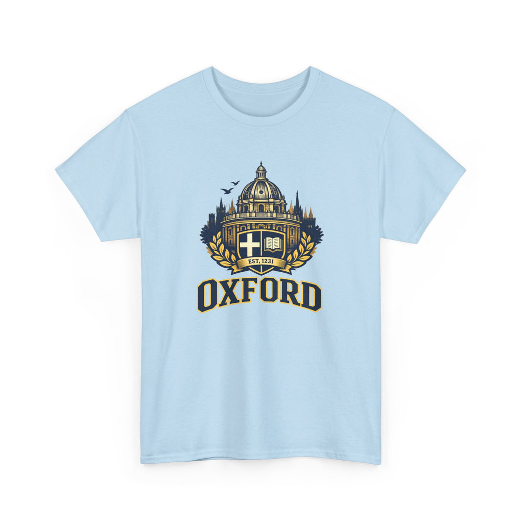 Oxford Crest T-Shirt — Vintage University Graphic Tee