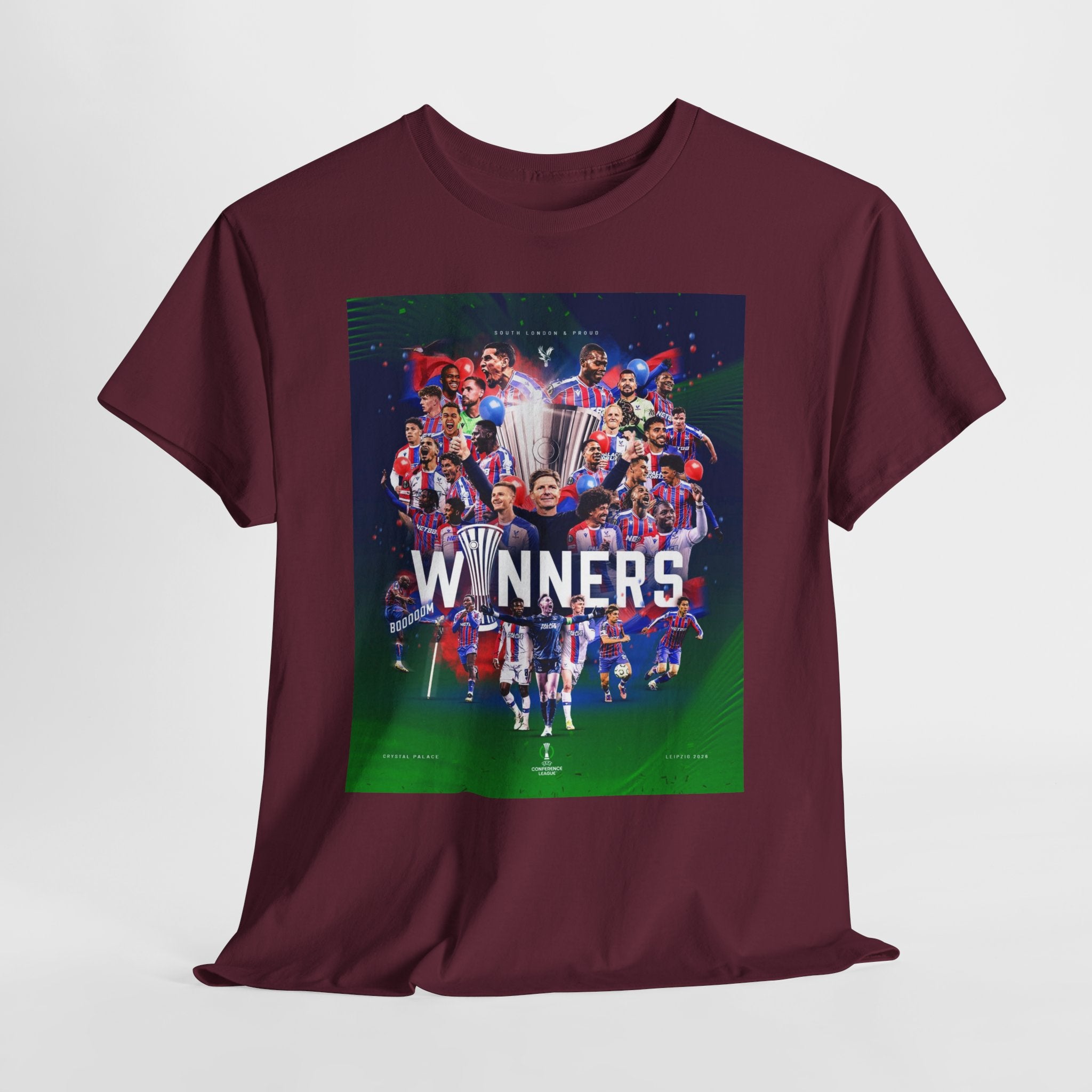 Crystal Palace UEFA Conference Winners Collage T‑Shirt