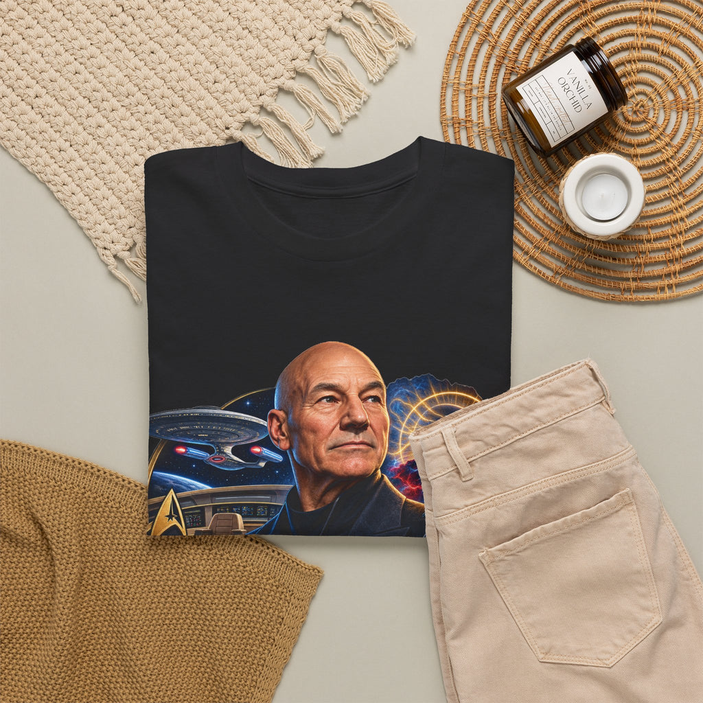 Sir Patrick Stewart Unisex Heavy Cotton Tee
