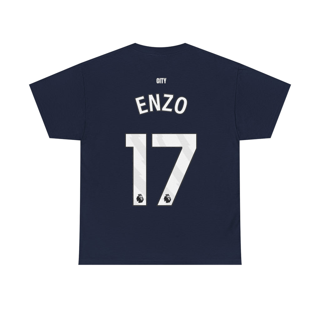 Enzo Fernandez Manchester City Inspired Cotton T-Shirt