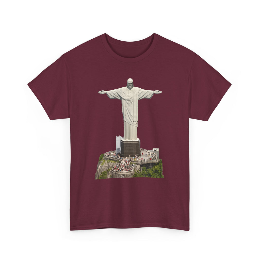 Christ the Redeemer Rio T-Shirt — Brazil Travel & Faith Souvenir Tee