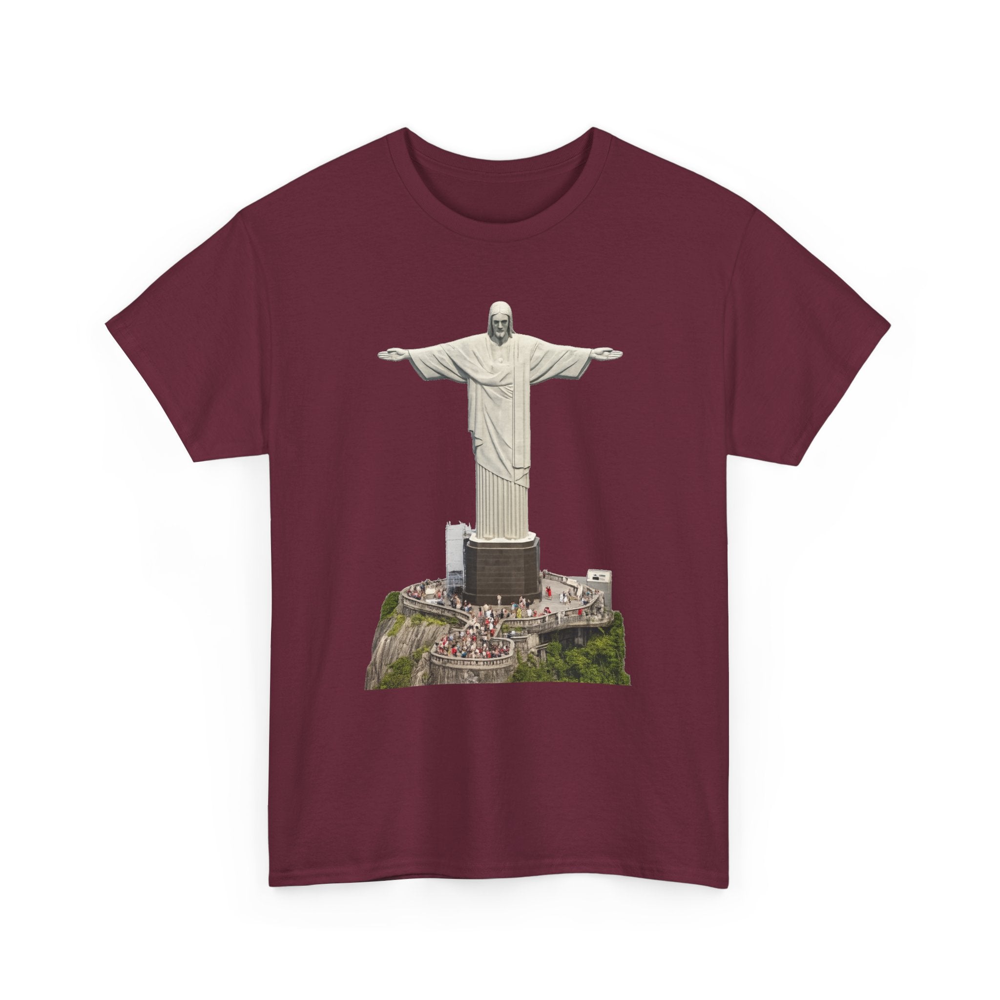 Christ the Redeemer Rio T-Shirt — Brazil Travel & Faith Souvenir Tee