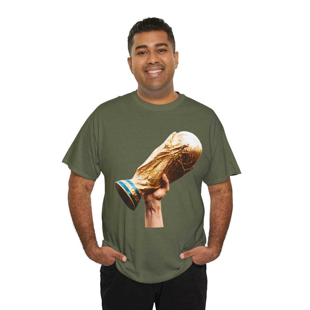 World Cup Trophy T‑Shirt — Soccer Champion Graphic Tee