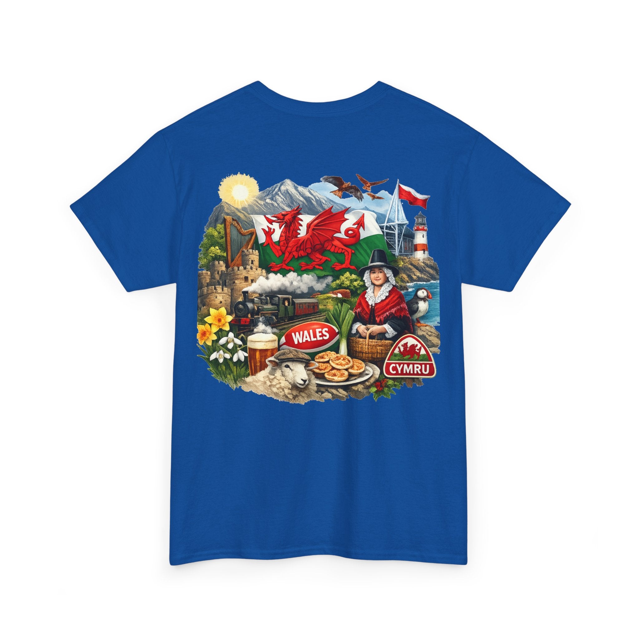 Wales Pride T-Shirt — 'Make Wales Great Again' Welsh Dragon Tee