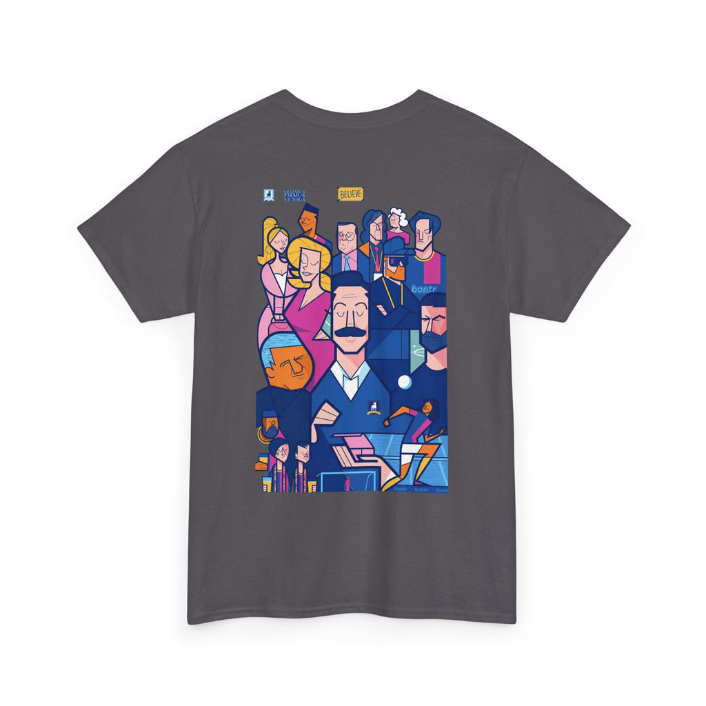 Ted Lasso Inspired Graphic Tee — Retro Team Illustration