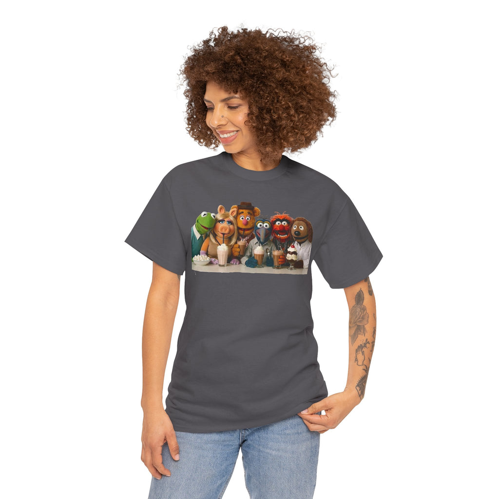 Muppet Cast Retro Poster Cotton T-Shirt