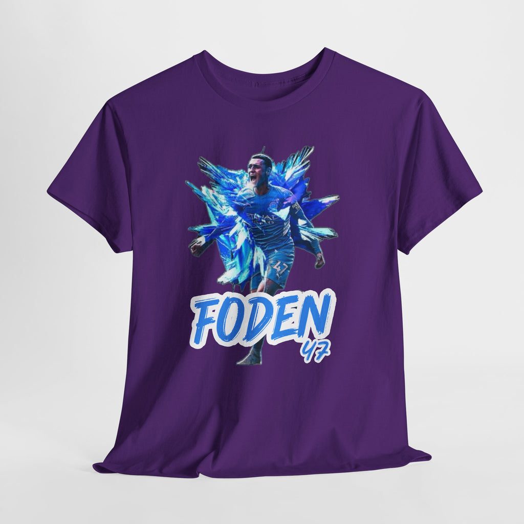 Phil Foden Manchester City T-Shirt - Foden 47 Football Jersey Shirt