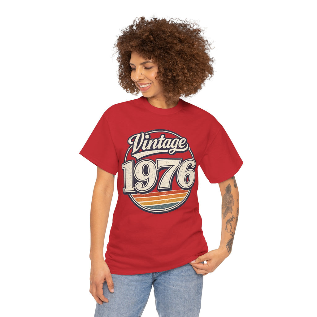 Vintage 1976 Retro Birthday Tee