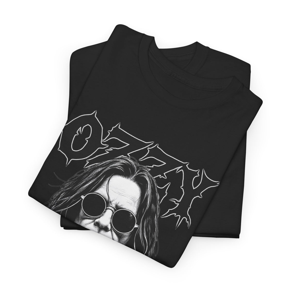 Rock Legend Graphic Tee — "Ozzy" Memorial 1948–2025