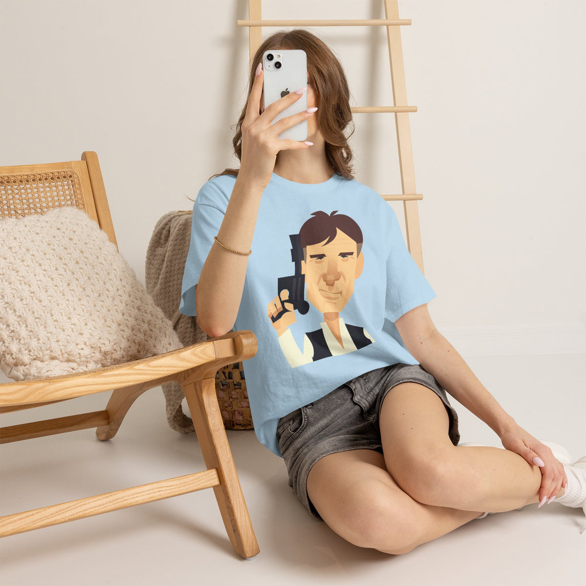 Han Solo Graphic Cotton T-Shirt