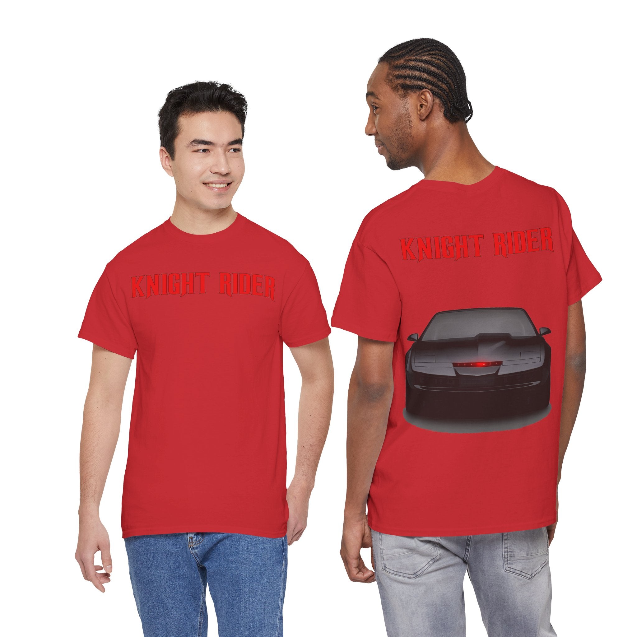 Knight Rider Tee — Retro TV Car Graphic T-Shirt