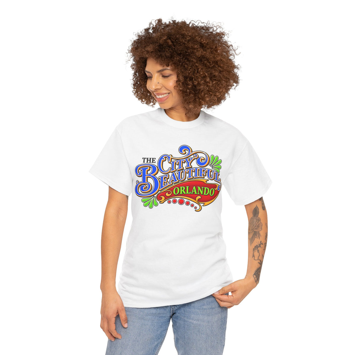 The City Beautiful Orlando Graphic Cotton Tee