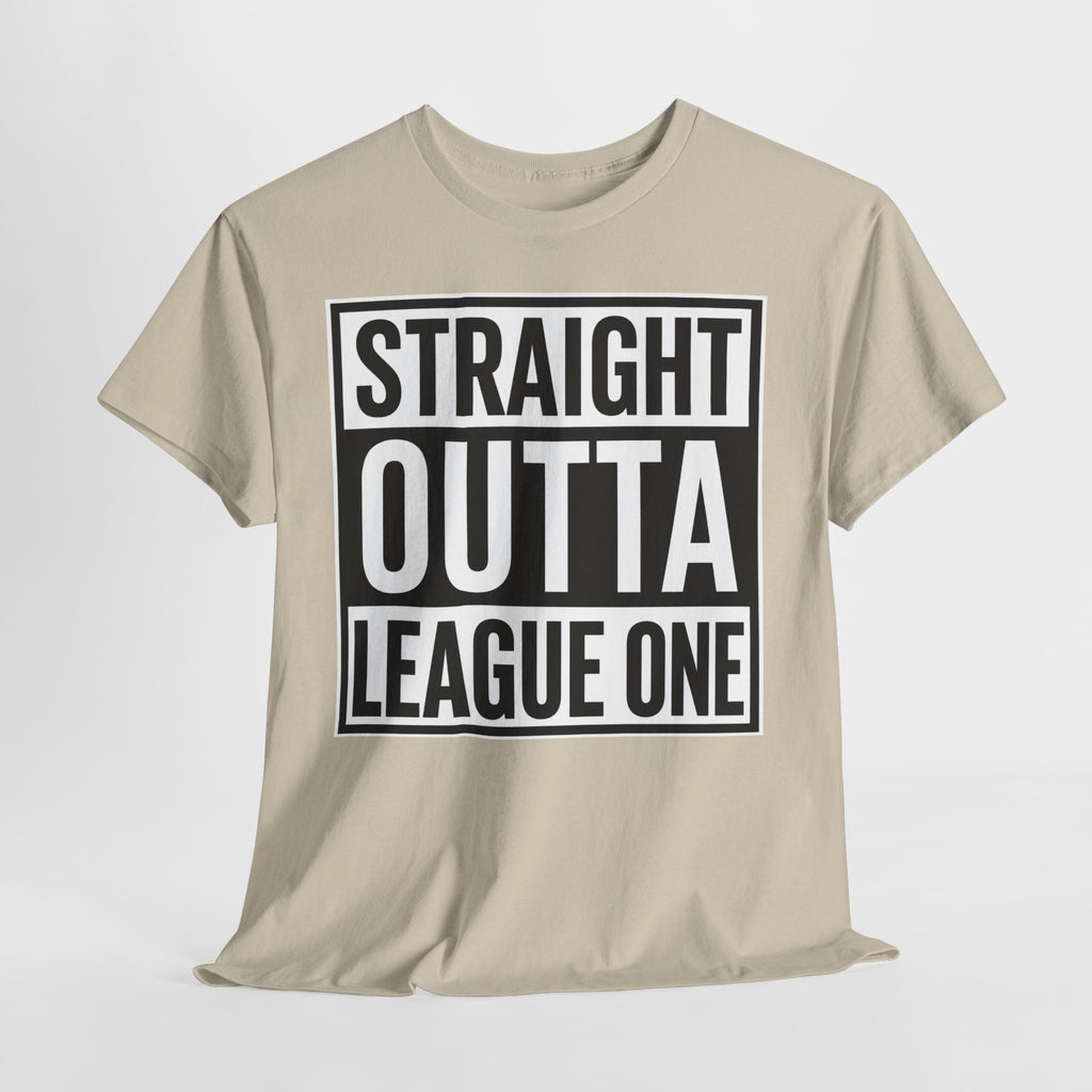Straight Outta League One T‑Shirt — Football Fan Tee