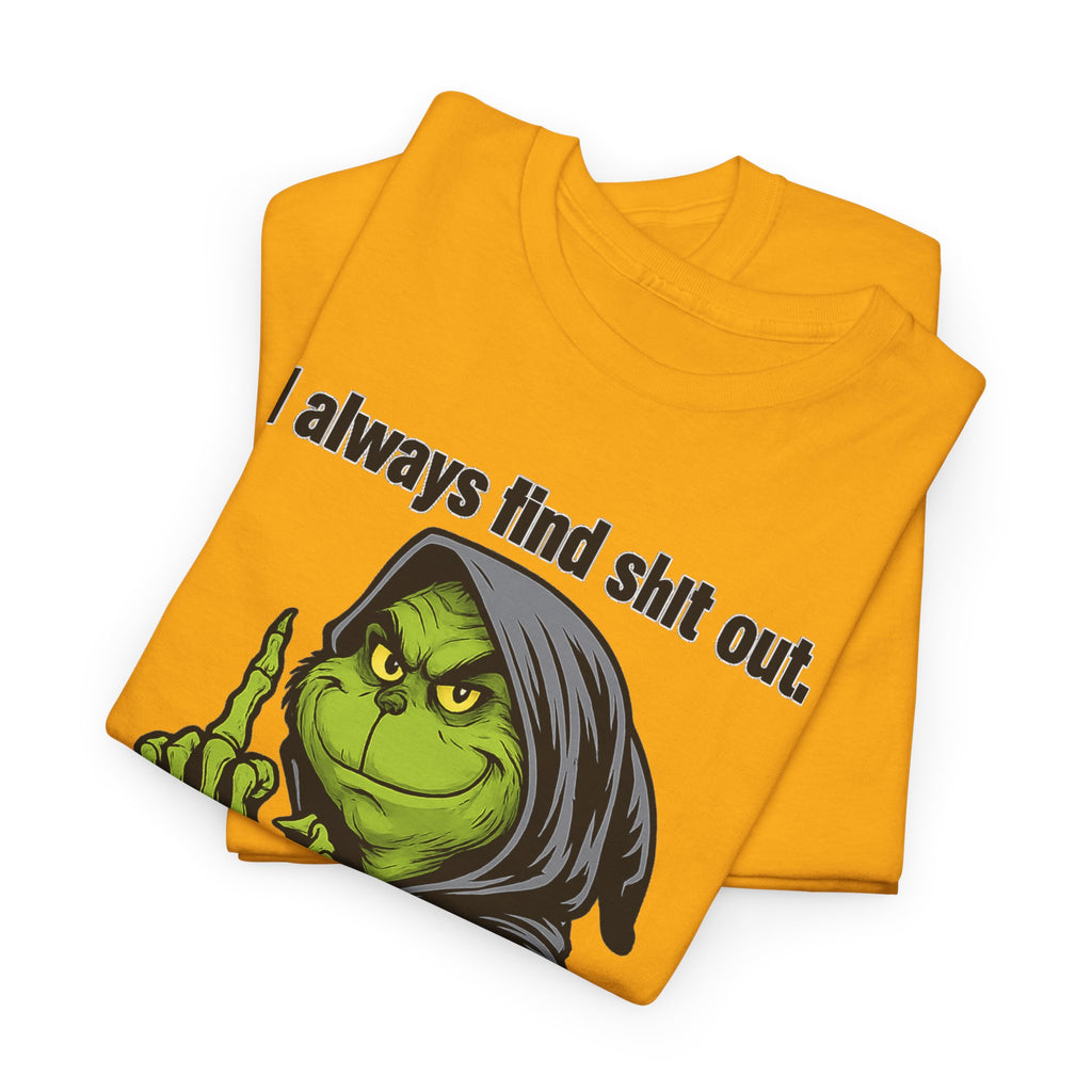 Reaper Witch Graphic Tee — "I Always Find Shit Out. I Might Not Say It Right Away, But I Know."