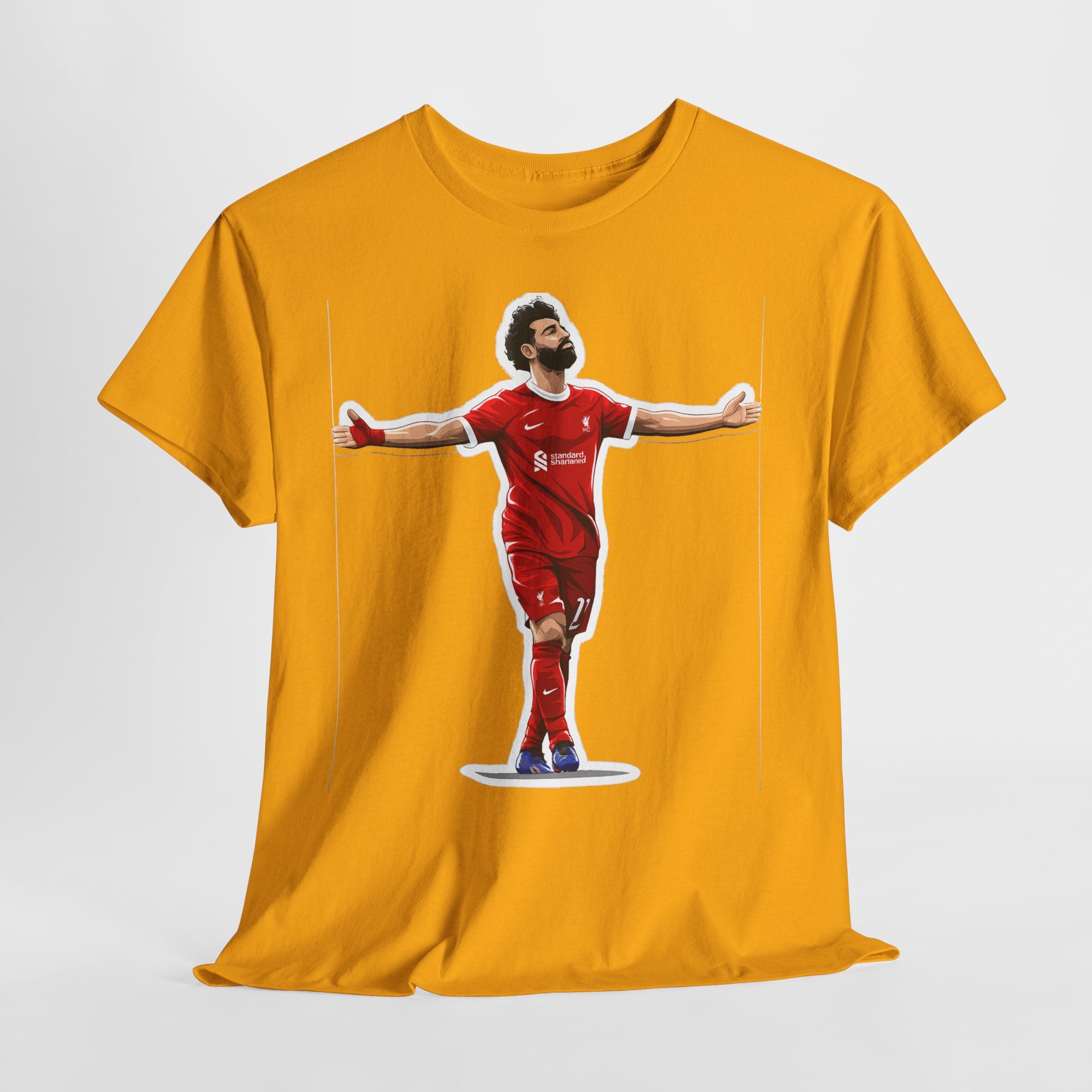Mo Salah Celebration Tee — Liverpool Graphic T-Shirt