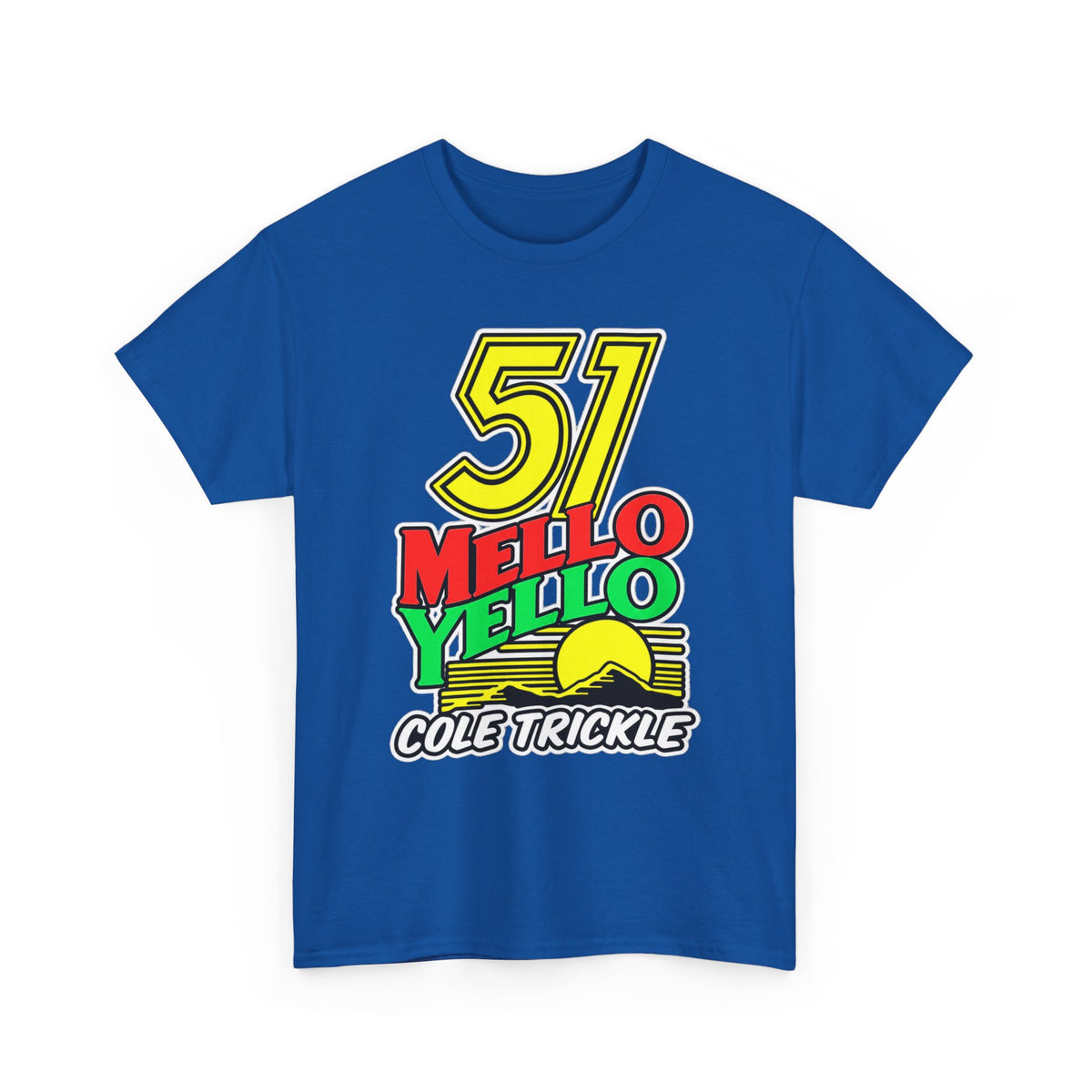 Days of Thunder Mello Yello '51' Graphic Tee — Cole Trickle Racing Shirt