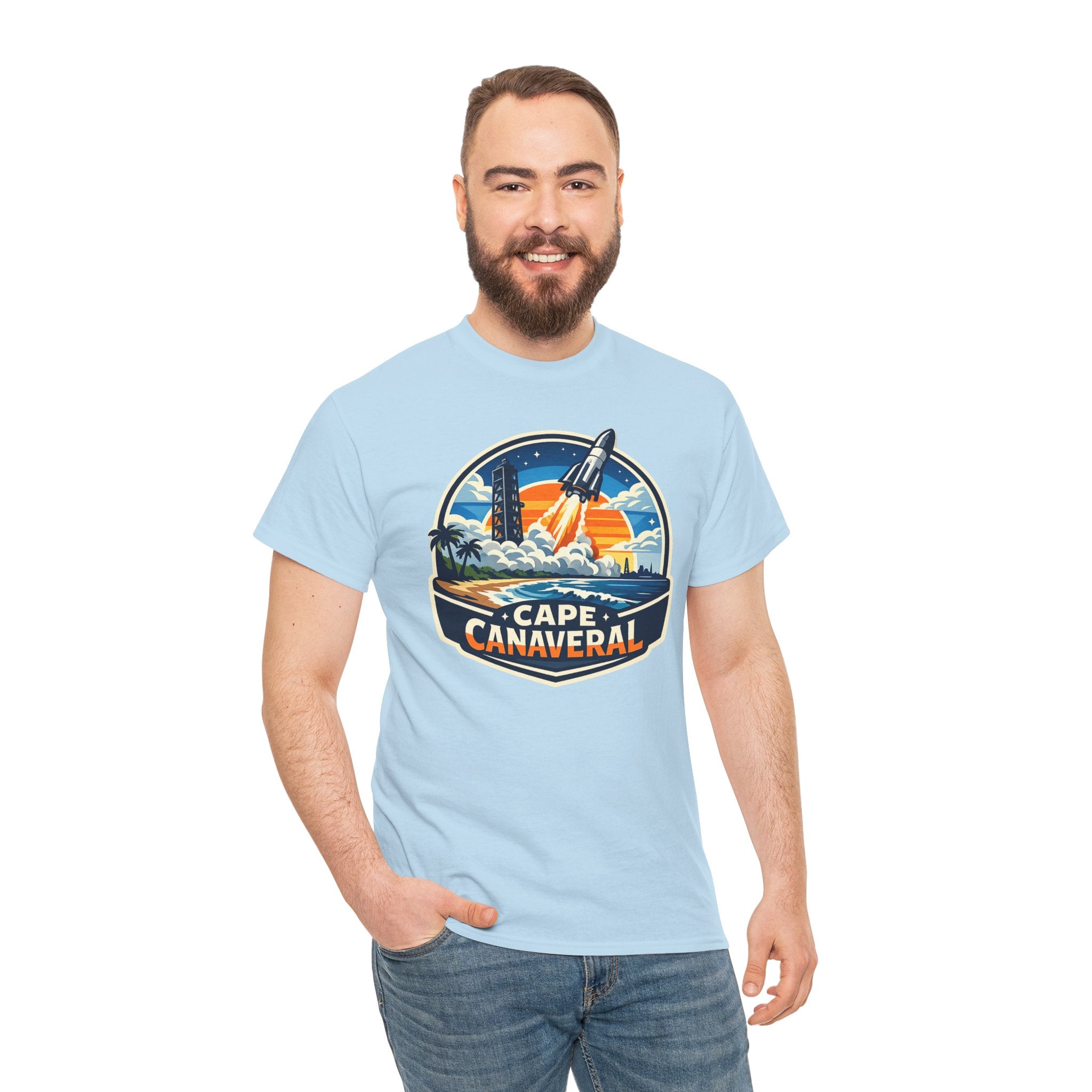 Cape Canaveral Rocket Launch T-Shirt