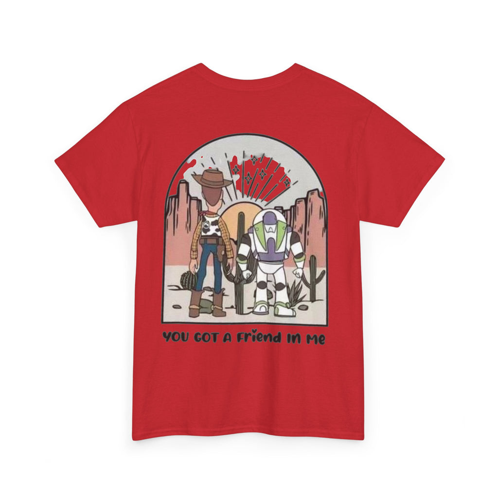 Toy Space Friends T‑Shirt — "You Got a Friend in Me" Graphic Tee