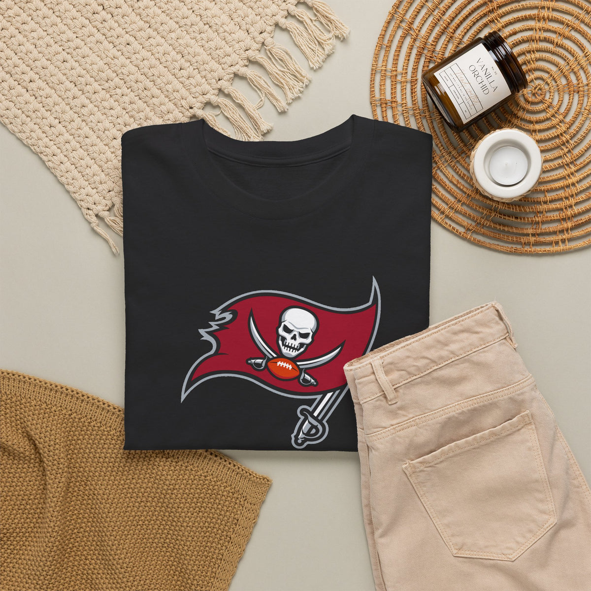 Tampa Bay Buccaneers inspired Unisex Heavy Cotton Tee
