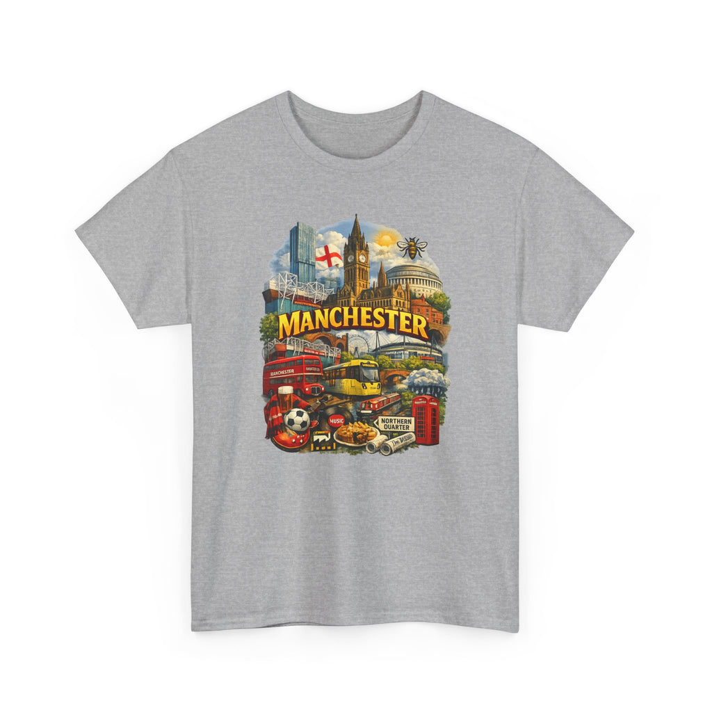 Manchester Skyline Collage T-Shirt