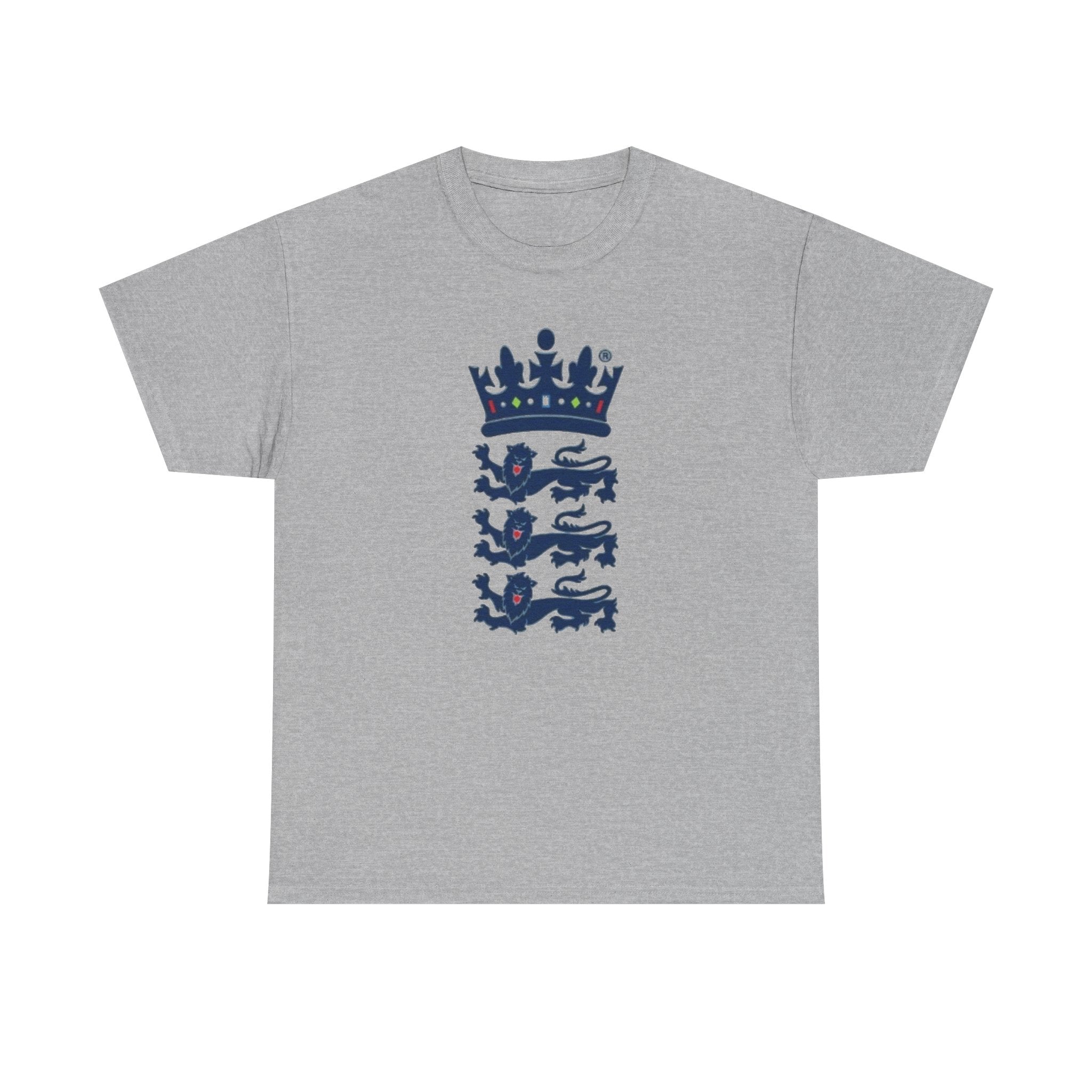 English Cricket T-Shirt — Vintage Cricket Crest Tee