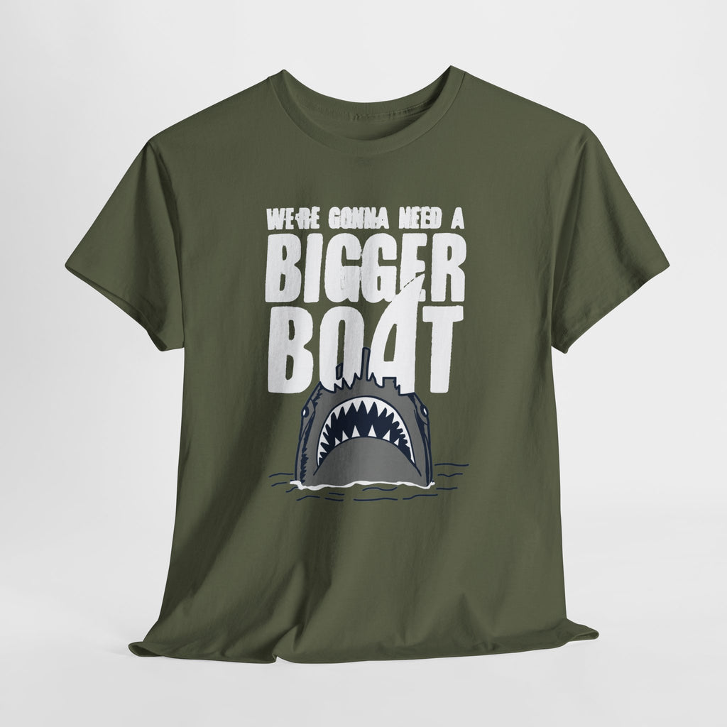 Bigger Boat Shark T-Shirt – 'We're Gonna Need a Bigger Boat' Graphic Tee