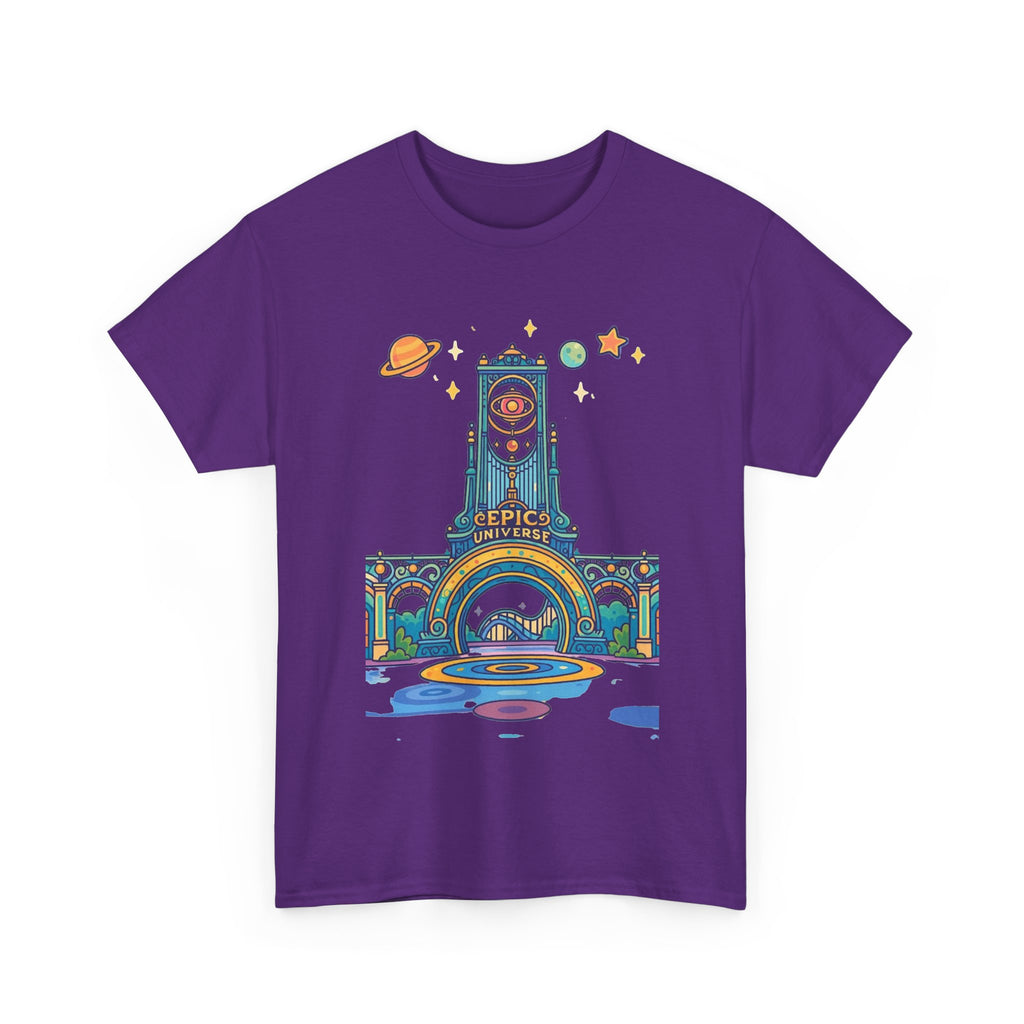 Universal Studios Family Vacation T-Shirt — Retro Space Theater Graphic Tee