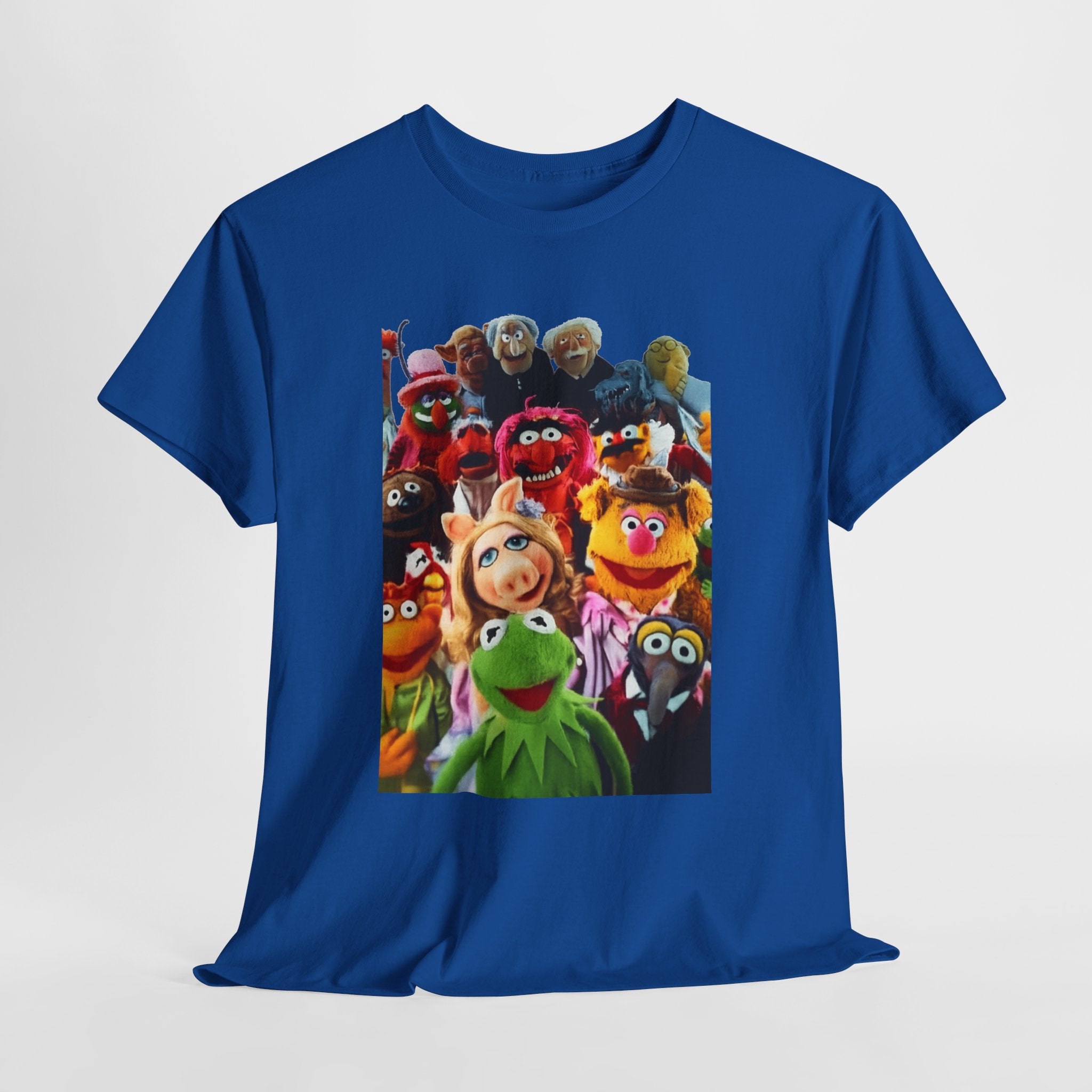 Muppets Puppet Ensemble Graphic Tee — Fun Family Cartoon Shirt