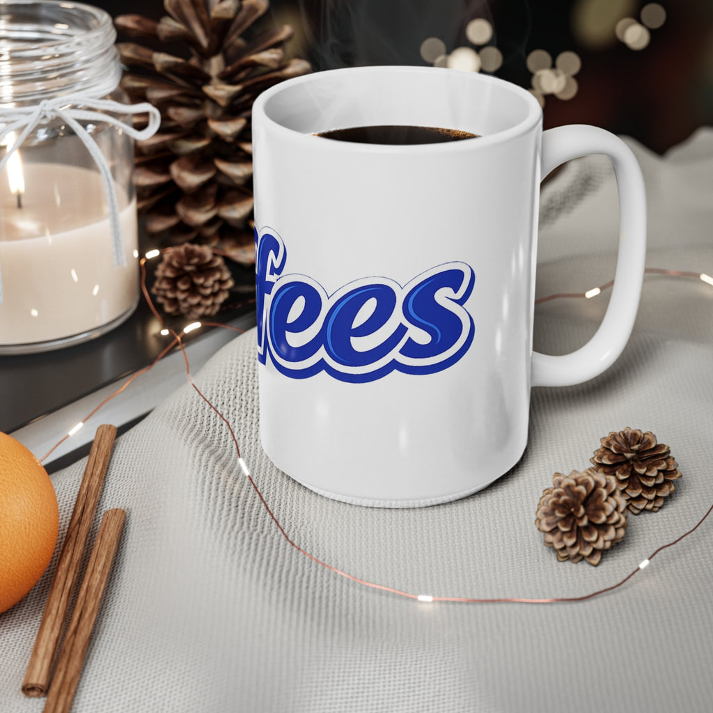 The Toffees Ceramic Mug — 'The Coffee' Retro Script, 11oz & 15oz