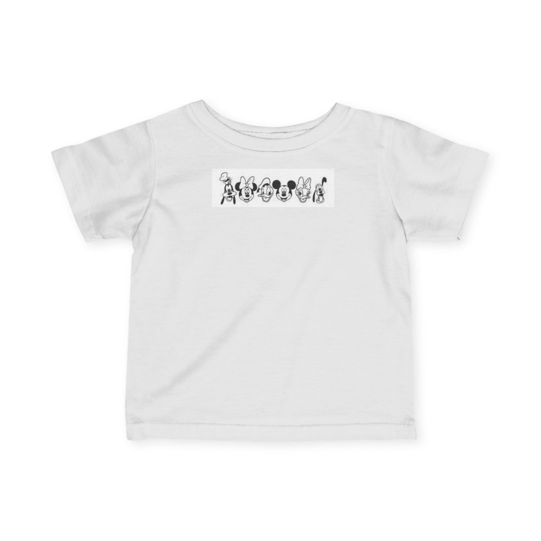 Disney Infant Tee — Cute Alphabet Animal Name Design