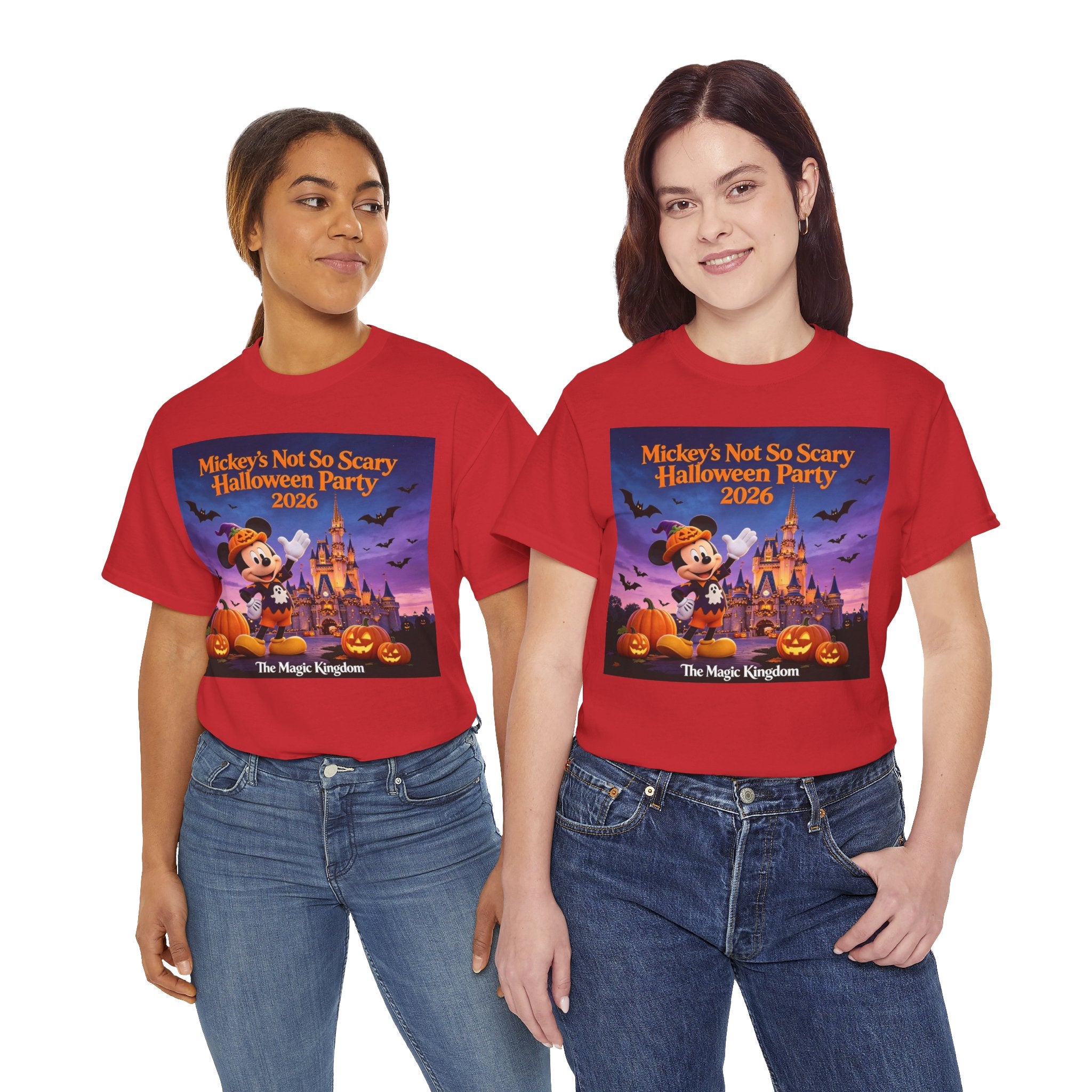 Halloween Party T‑Shirt — "Not So Scary" 2026 Magic Kingdom Tee