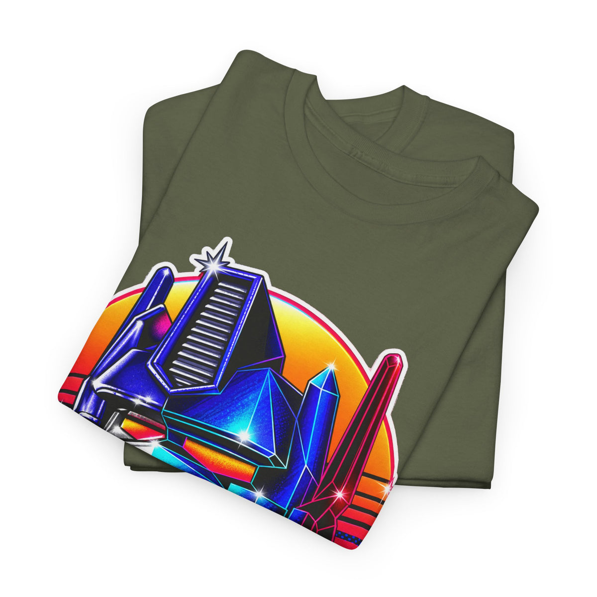 “Roll Out” Optimus-Inspired Graphic Transformers Cotton T-Shirt
