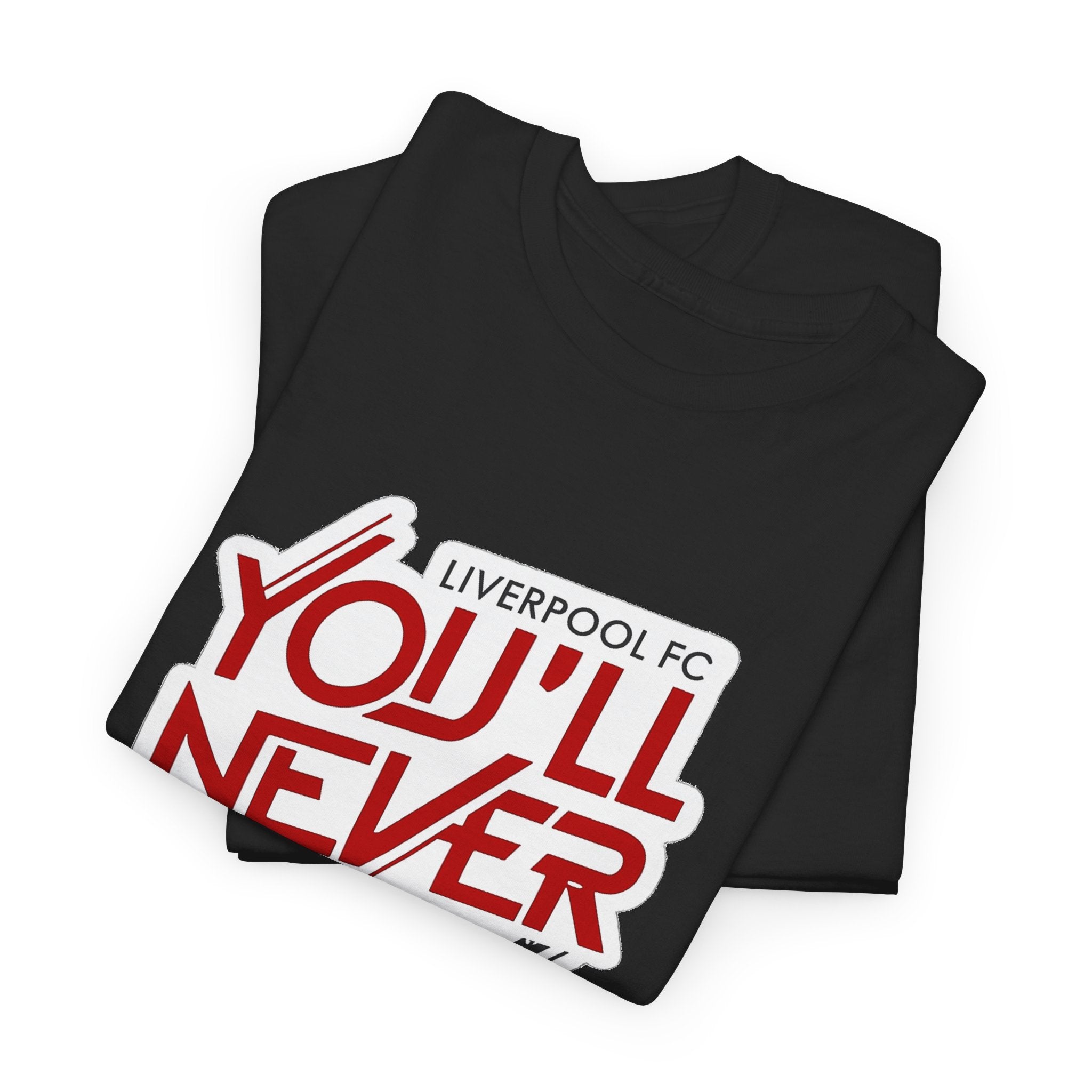 Liverpool You'll Never Walk Alone Cotton T-Shirt — Liverpool FC Fan Tee