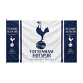 Tottenham Hotspur Double-Sided Fan Flag — 'To Dare Is To Do' Stadium Banner