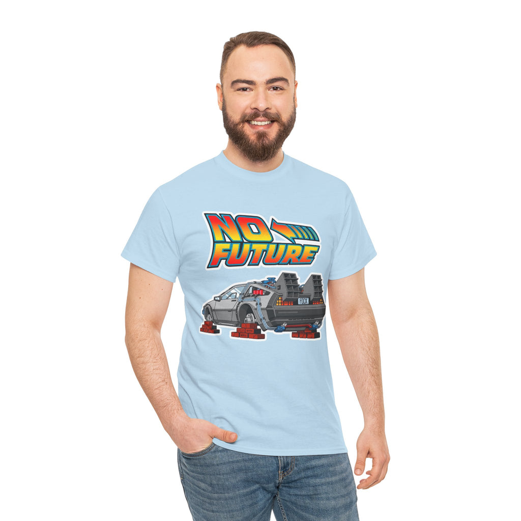 No Future DeLorean Cotton T-Shirt