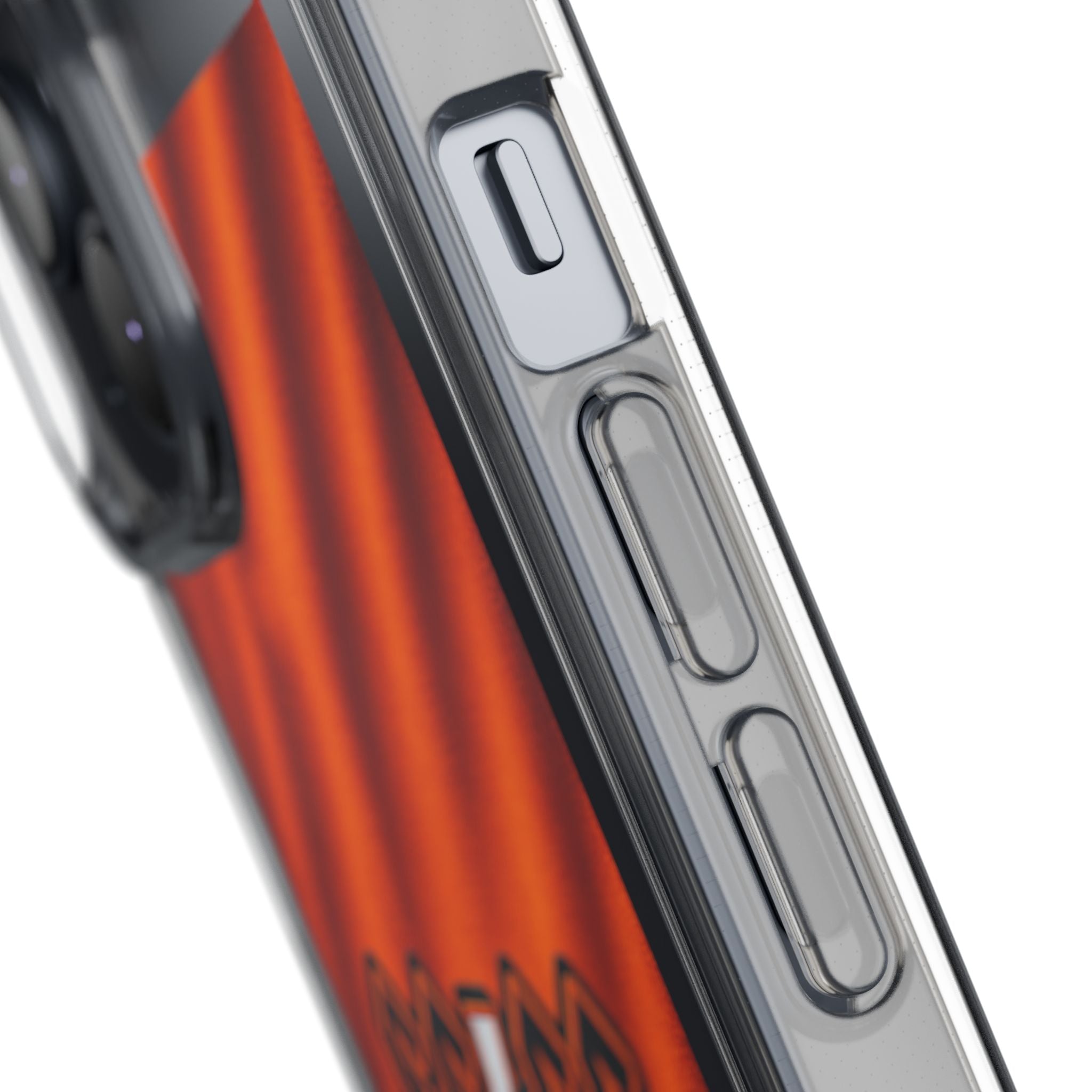 Salford CIty Inspired Phone Case — 'SCFC Back in Orange' Clear Protective Cover