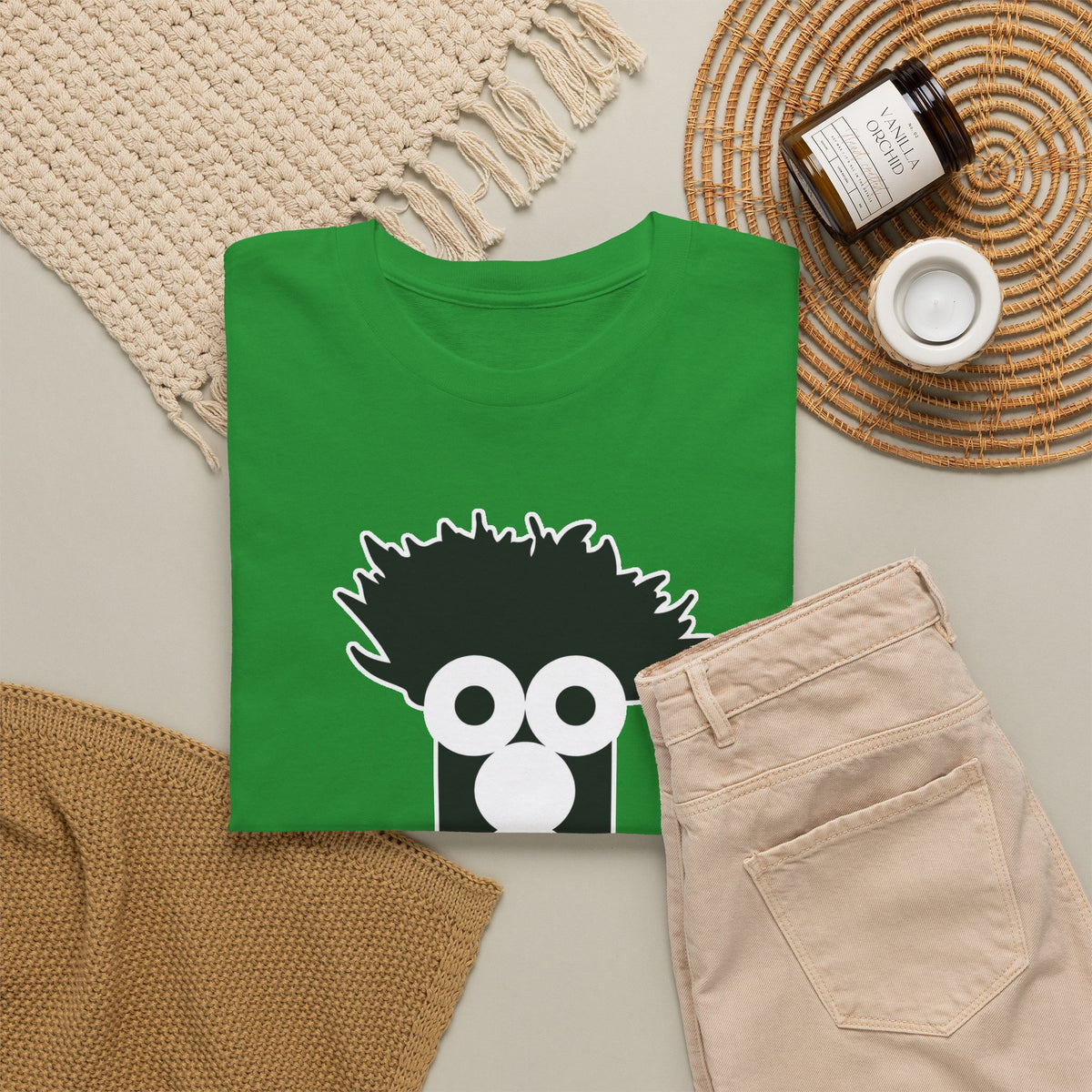 Meep Graphic Cotton T-Shirt / Tee