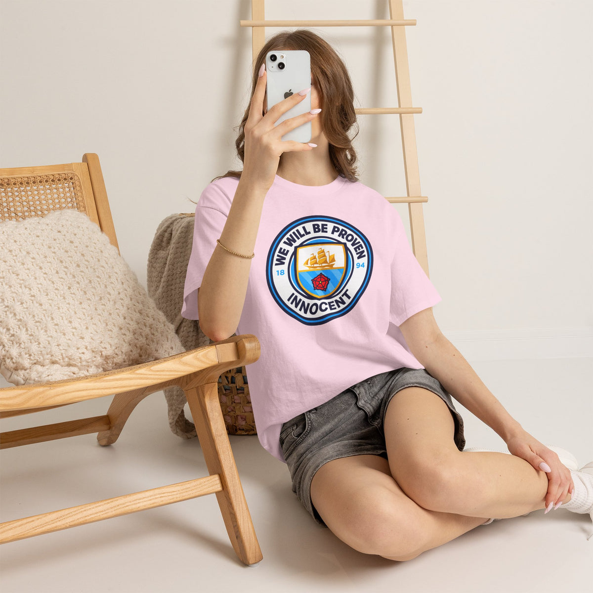 “We Will Be Proven Innocent” Justice Manchester City Cotton T-Shirt