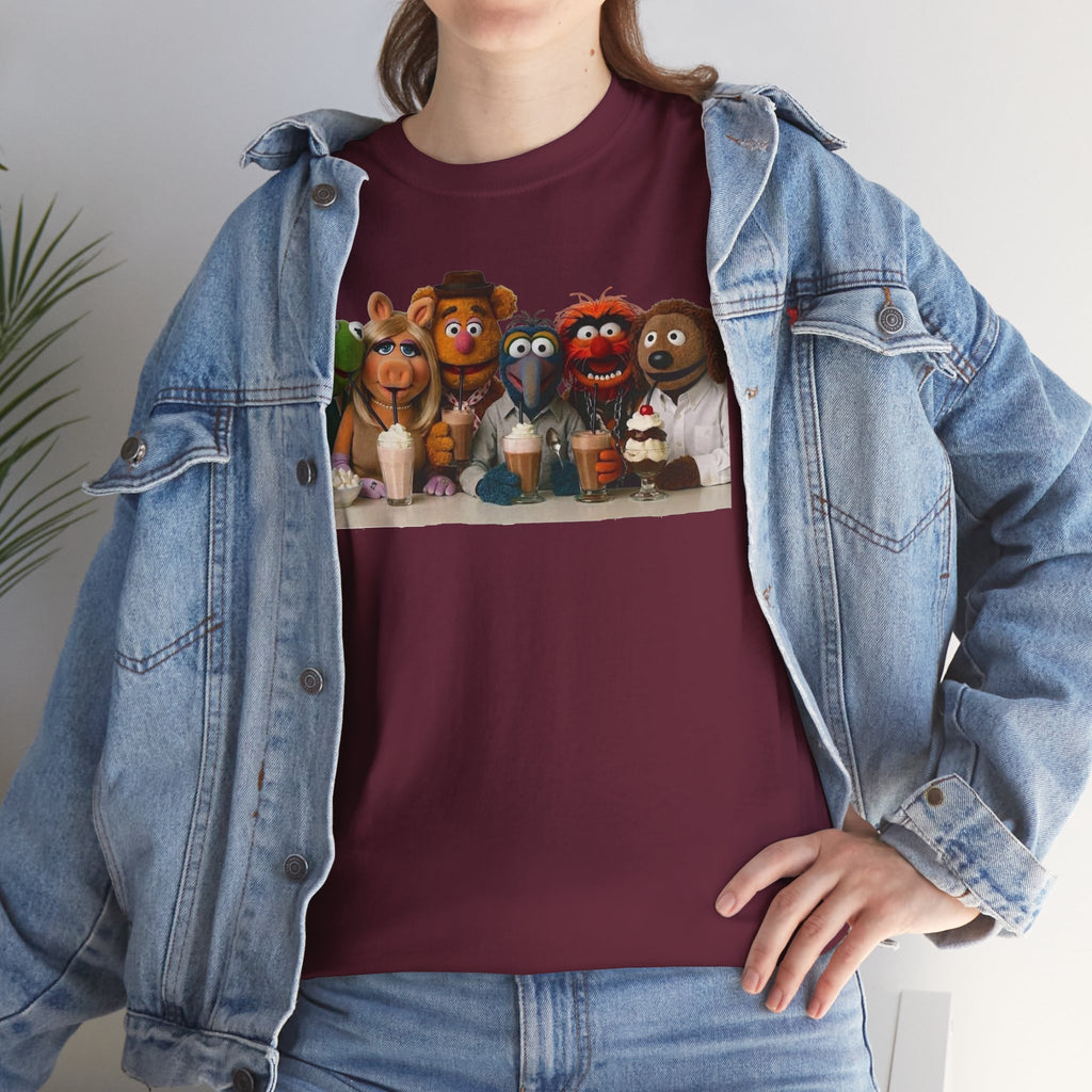 Muppet Cast Retro Poster Cotton T-Shirt