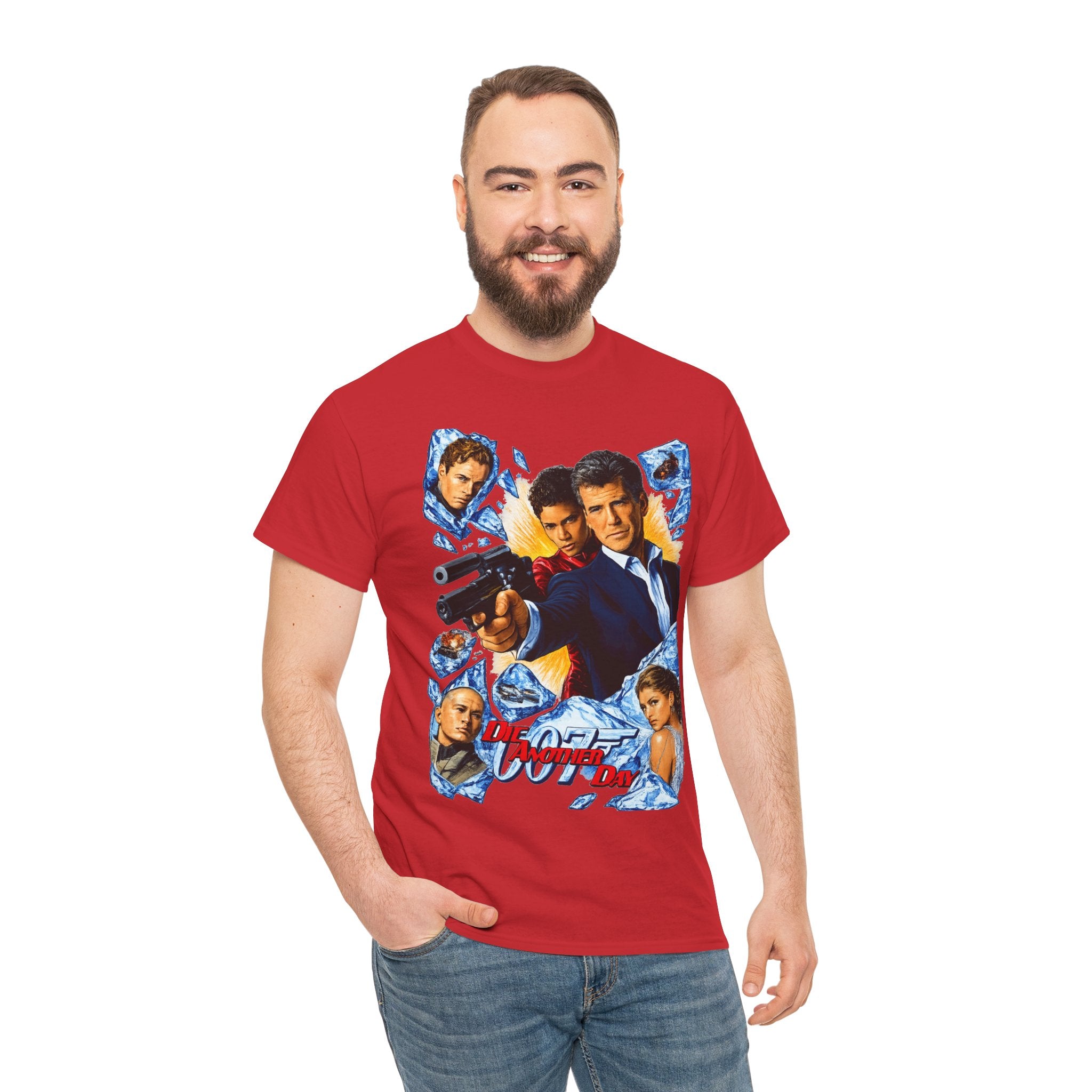 James Bond 007 Die Another Day Movie Poster Tee — Classic Spy Film Graphic T-Shirt