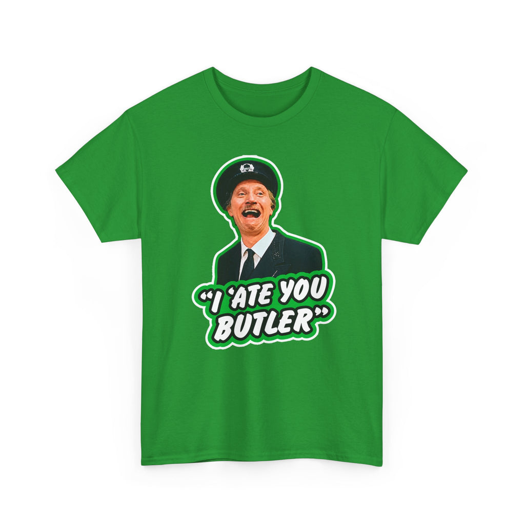 I Ate You Butler T-Shirt — Funny Retro Butler Graphic Tee
