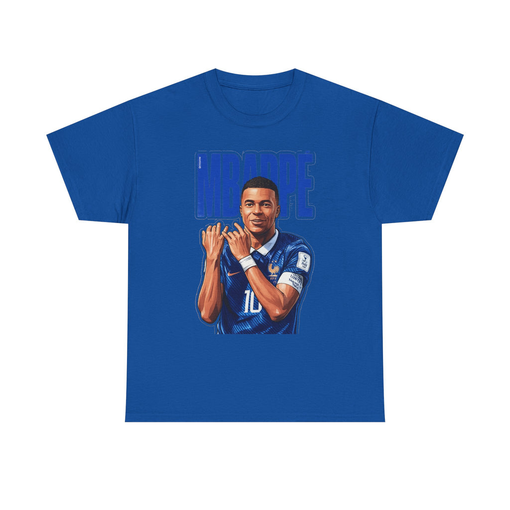 MBAPPE Graphic Shirt Soccer Star Portrait Tee — "