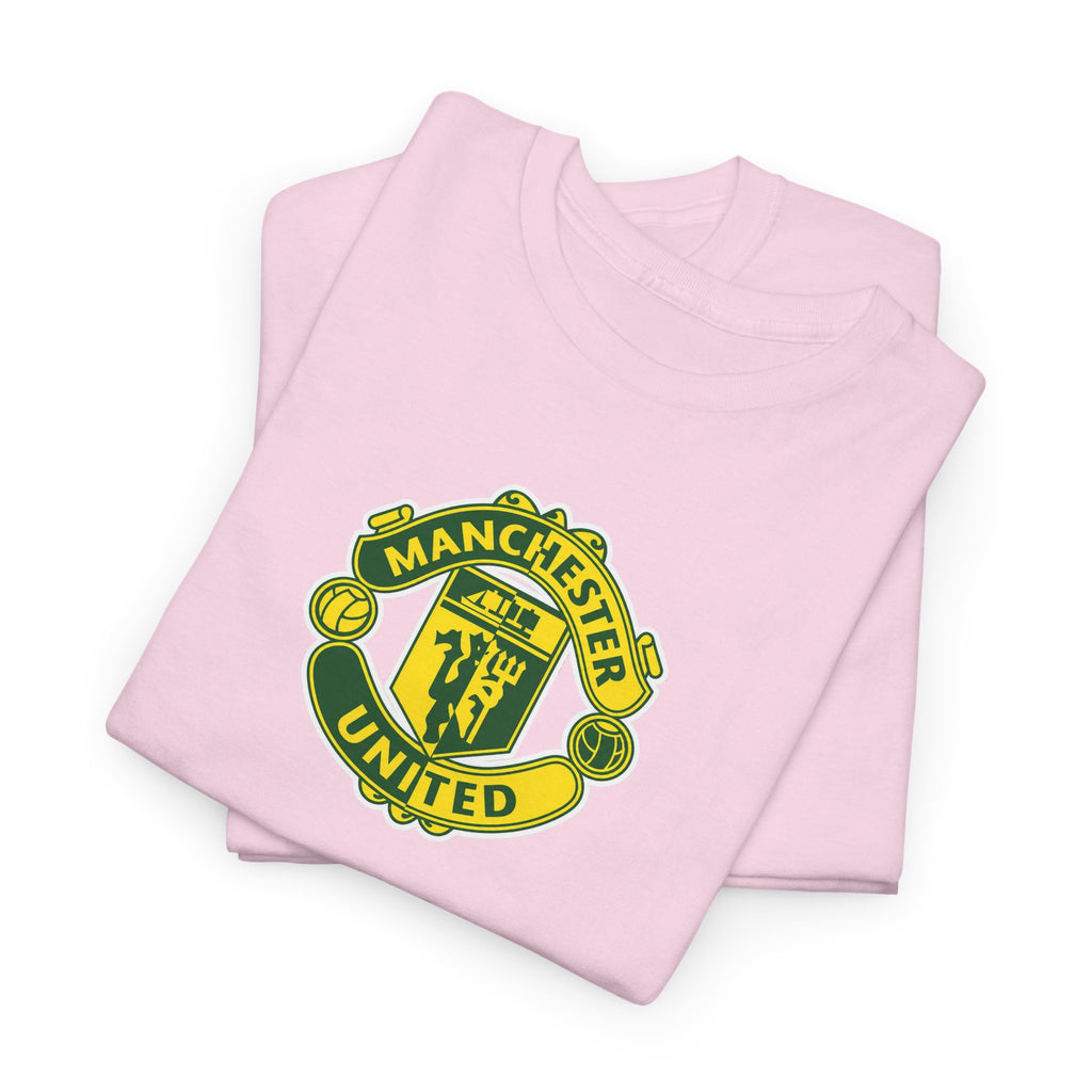 Manchester United Retro Crest Cotton T-Shirt