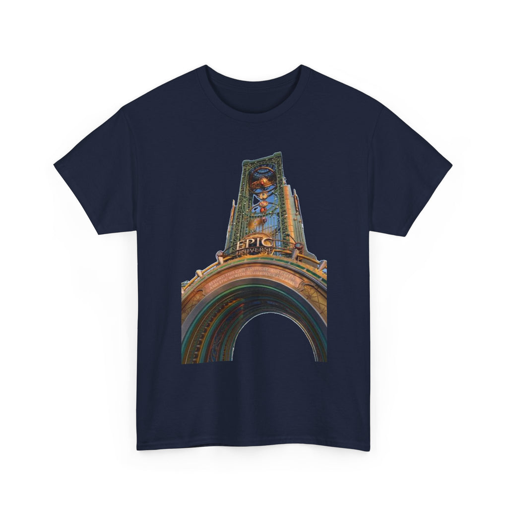 Epci Universe Vintage Theater Arch Graphic Tee — 'Epic' Retro Marquee T-Shirt