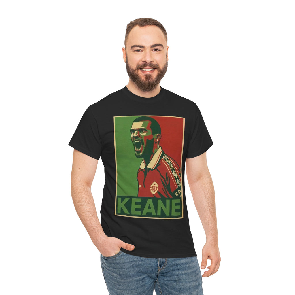 Roy Keane Manchester United Legend Retro Football Tee