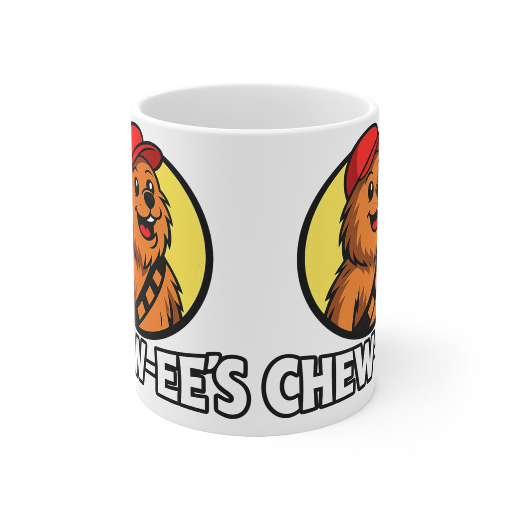 Chew-ee’s Chewbacca Mug — Cute Star Wars-Inspired Ceramic Coffee Cup (11oz & 15oz)