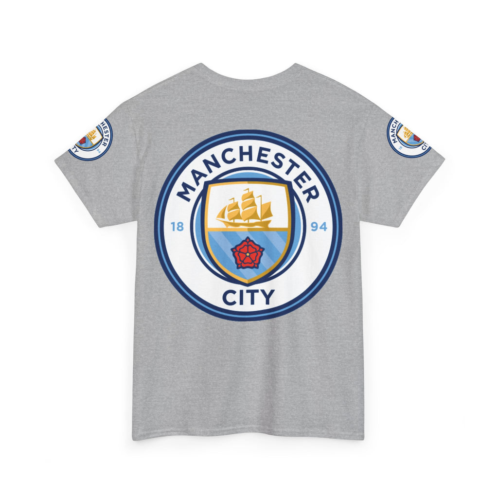 Manchester City Crest T-Shirt — Football Club Logo Tee