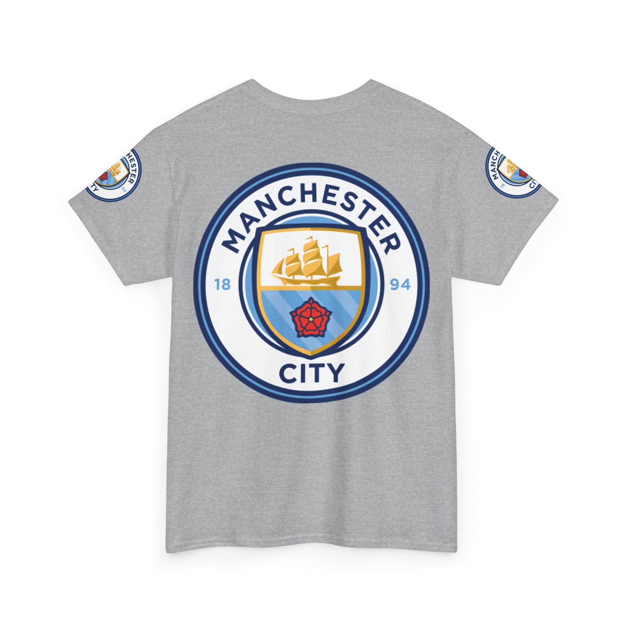 Manchester City Crest T-Shirt — Football Club Logo Tee