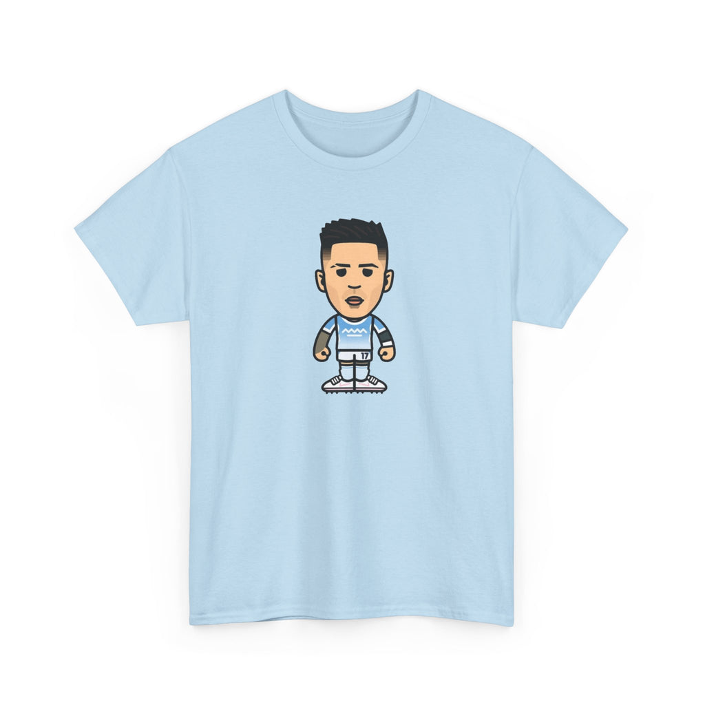 Enzo Fernandez Manchester City Cartoon Cotton T-Shirt