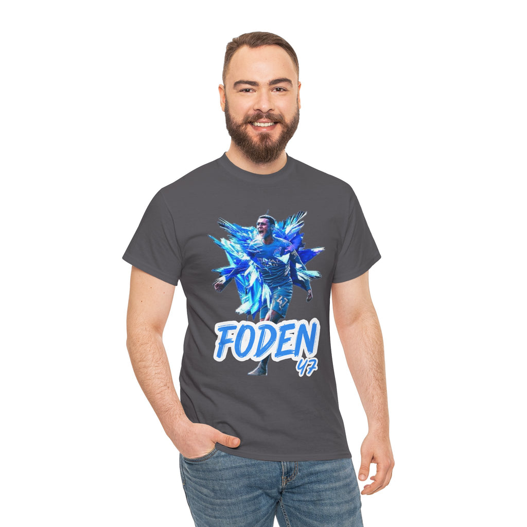 Phil Foden Manchester City T-Shirt - Foden 47 Football Jersey Shirt